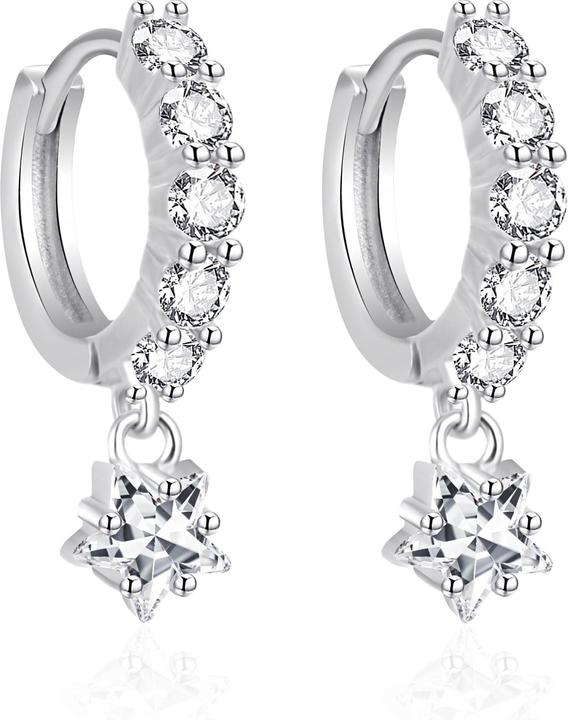 Immagine prodotto Agato - Silver hoop earrings AGT-E072KW (Argento)