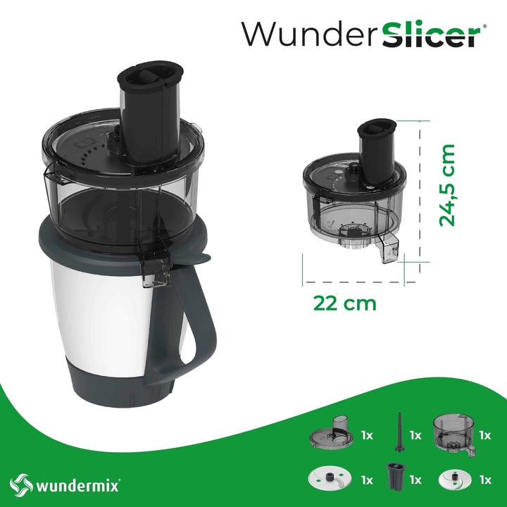 Image du produit Wundermix Coupe-légumes pour Thermomix gris
