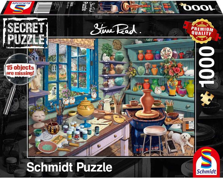 Immagine prodotto Schmidt Spiele Artista studio 1000 parti (1000 pezzi)