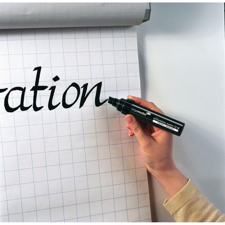 Produktbild Legamaster Flipchartmarker TZ48 schwarz, 4-12mm (1x)