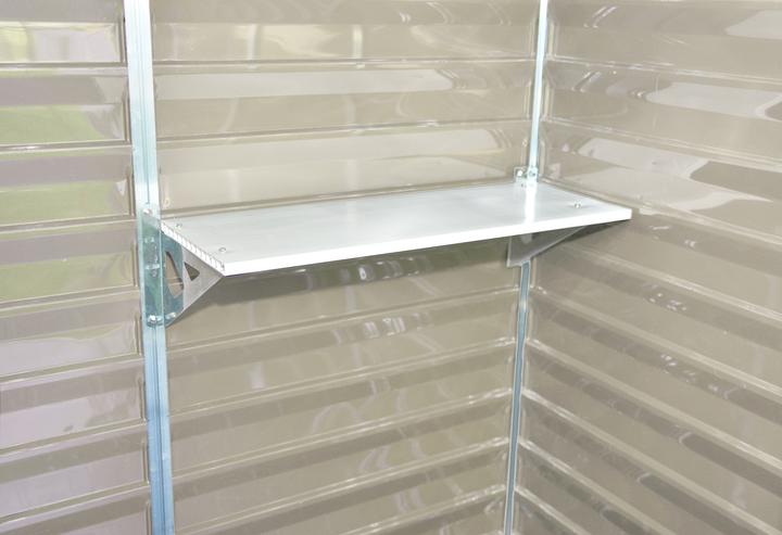 Actual product image Palram Canopia work shelf for Skylight frame house