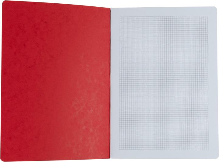 Actual product image Office Exercise book FSC A4, chequered, red (A4, Checked)