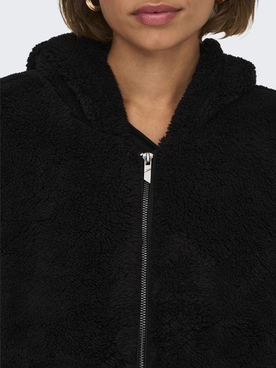 Actual product image Only Hooded jacket Teddy fur jacket (L)