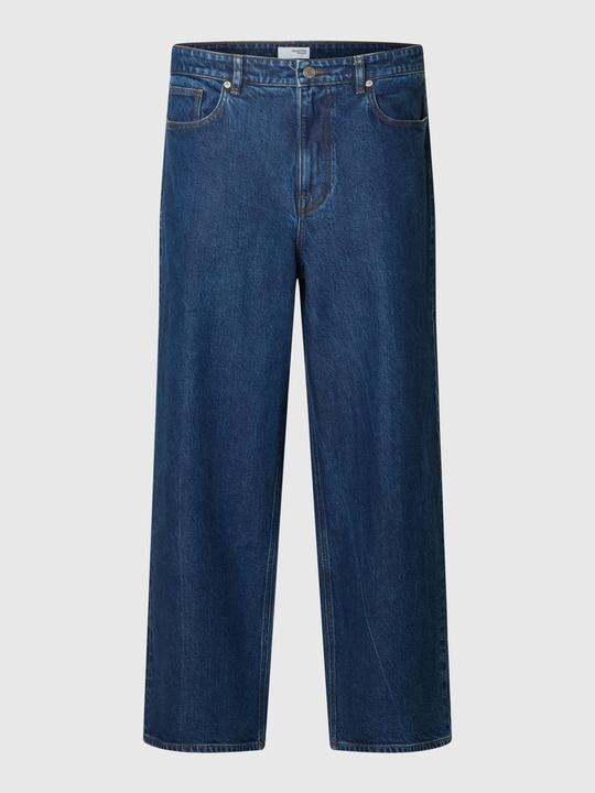 Produktbild Selected Homme Dunkelblaue Wide Fit Jeans (W33/L34)