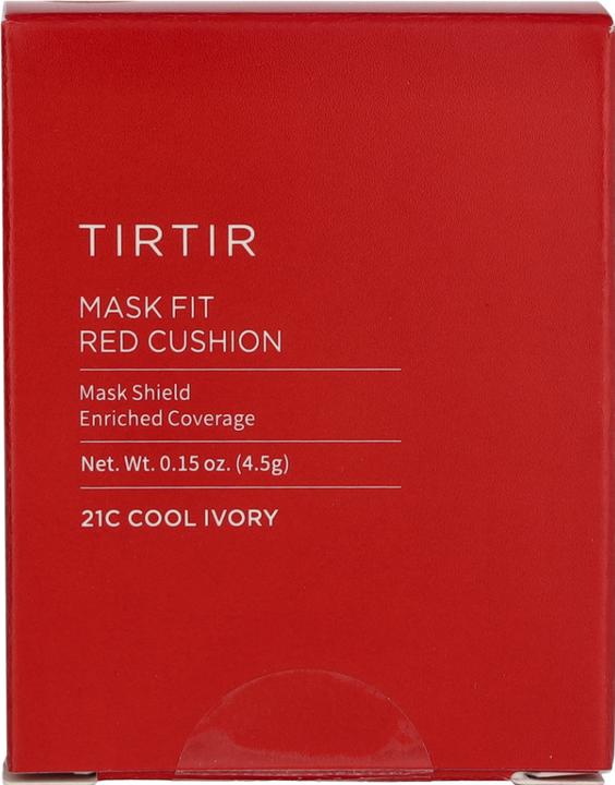 Immagine prodotto TirTir Mask Fit Red Cushion Pad Copertura semi-opaca resistente e leggera (Avorio fresco)