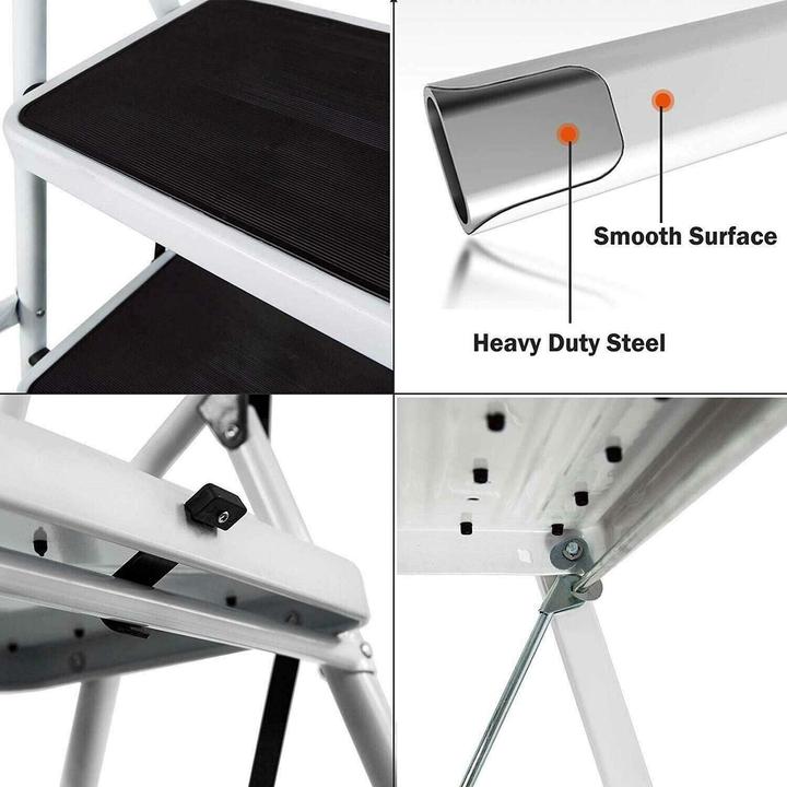 Actual product image Royalswill Stepladder (Folding step, Stile, 48 cm)