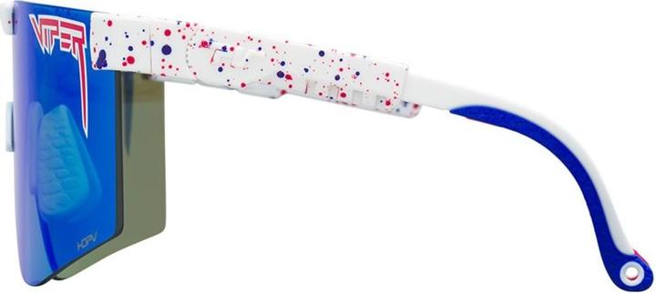 Image du produit Pit Viper The Merika Original Polarized Blue Wide (Blanc-Rouge)