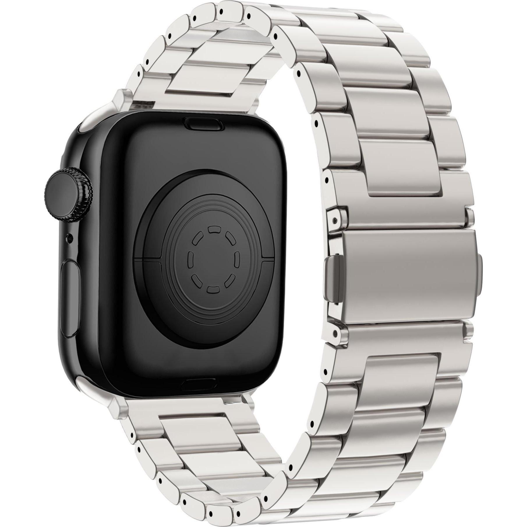 Thumbnail - Bandz Armband (Edelstahl, Apple Watch), Uhrenarmband, Silber