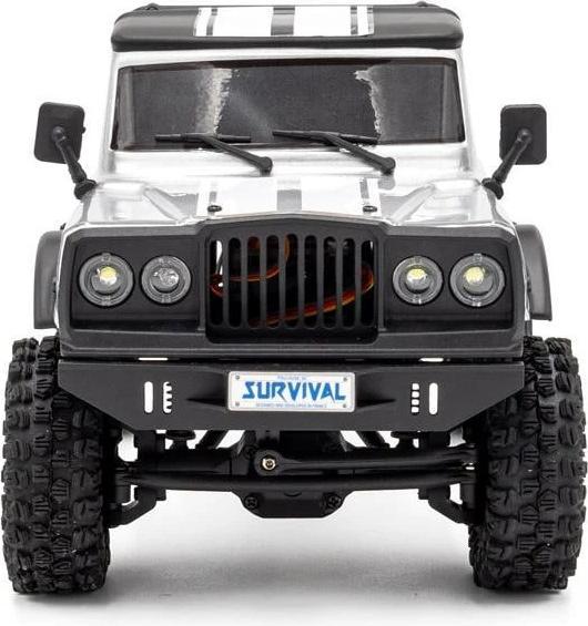 Actual product image Hobbytech Scale Crawler CRX18 Flat Cage 4WD Silver, RTR, 1:18 (RTR Ready-to-Run)