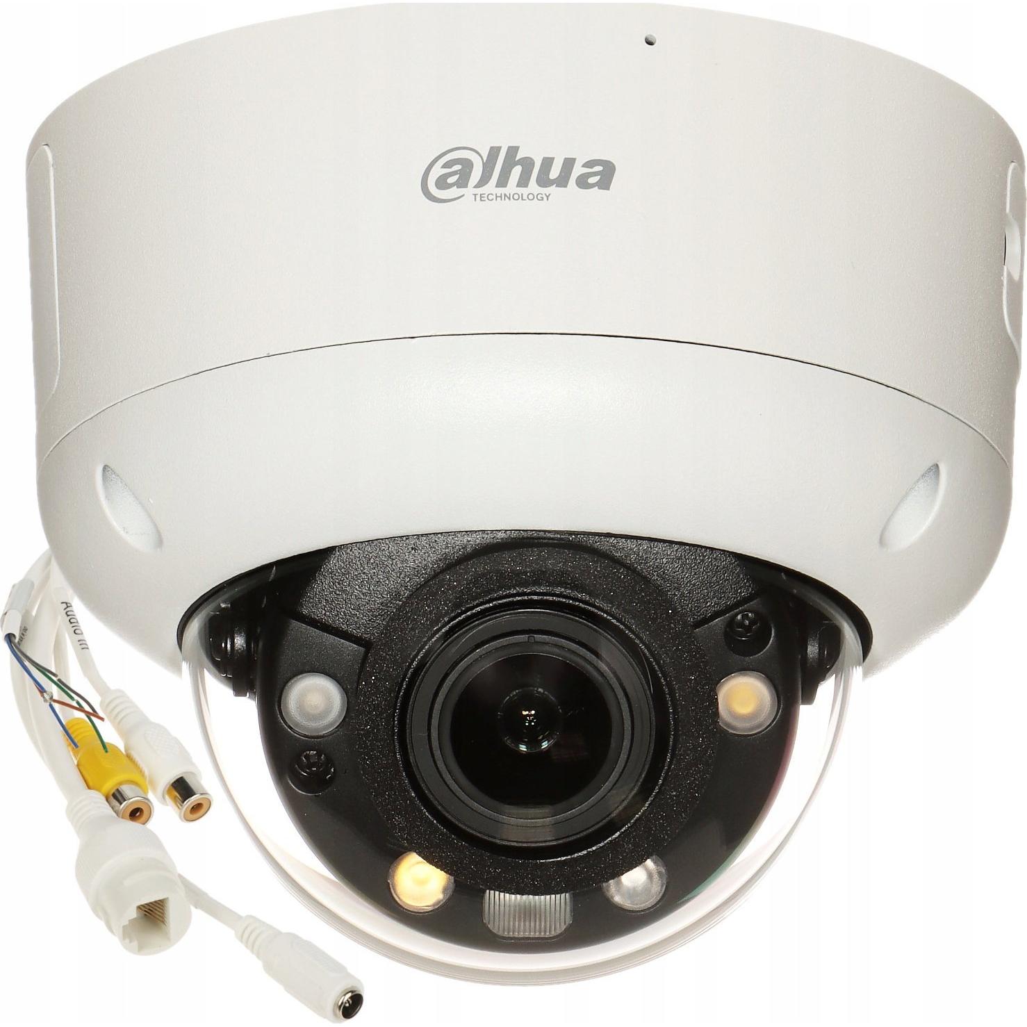 Dahua CCTV 8MP Smart Dual Light Active Deterrence Vari-focal Dome WizSense Network Camera, DH-IPC-HD (3840 x 2160 Pixels...