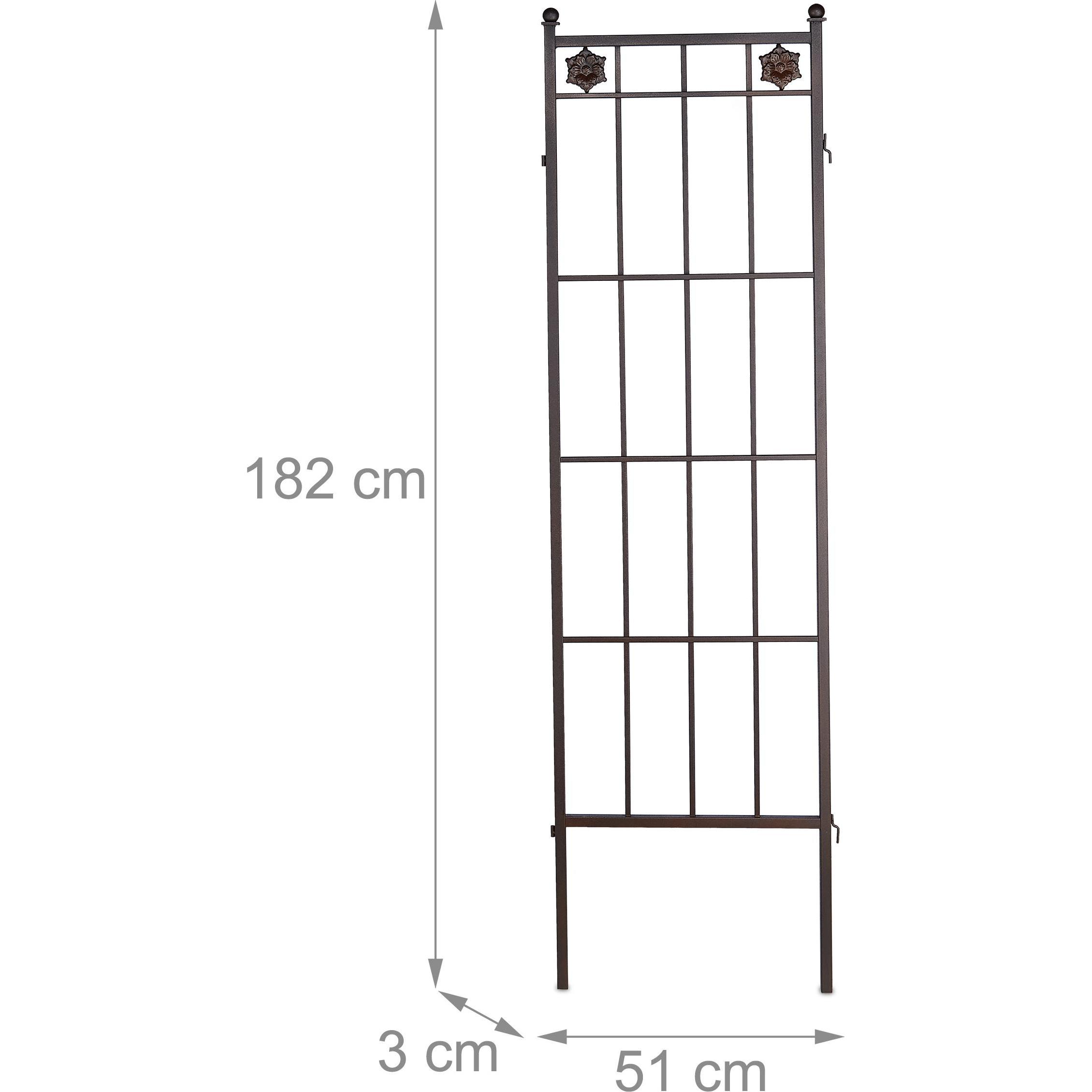Thumbnail - Relaxdays, Pflanzen Zubehör, 2x Rankgitter (3 cm, 51 cm)