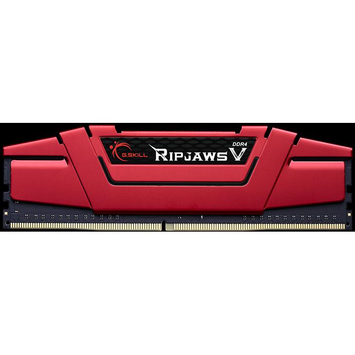 G.Skill Ripjaws V (1 x 8GB, 2800 MHz, DDR4-RAM, DIMM), RAM, Rot, Schwarz