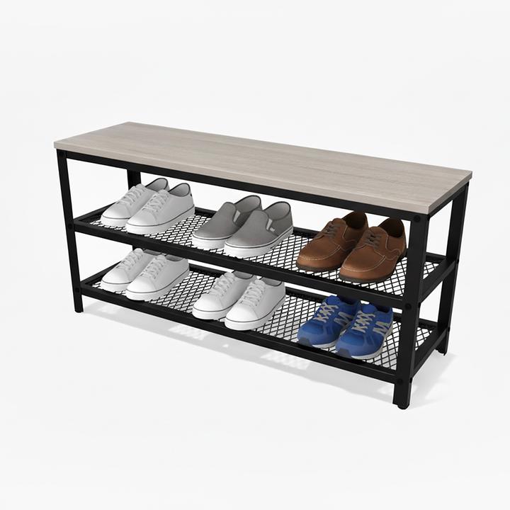 Image du produit Relaxdays banc chaussures (100 x 30 x 45 cm)