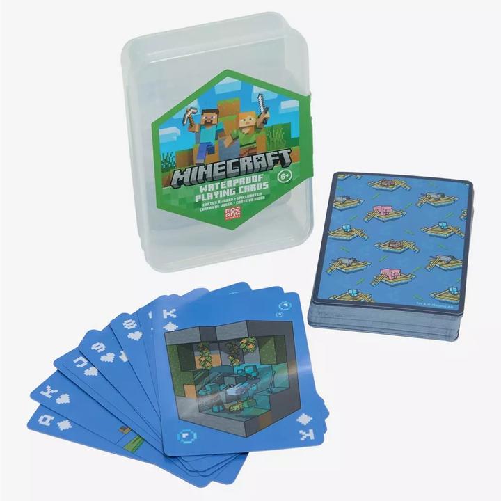 Immagine prodotto Paladone Products Carte da gioco impermeabili Minecraft (Inglese)