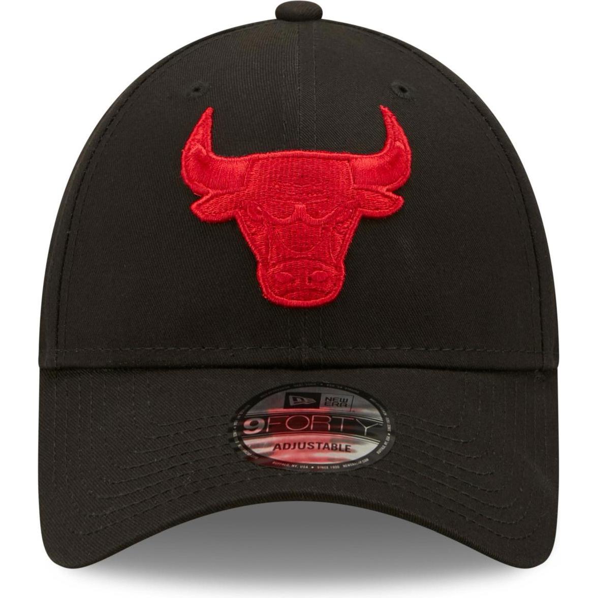 Thumbnail - New Era, Herren, Cap, 9Forty Strapback Chicago Bulls, Schwarz, (One Size)