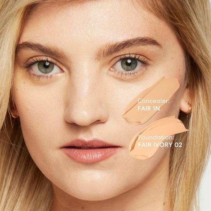 Immagine prodotto Bare Minerals bareMinerals Original Liquid Mineral Concealer Correttore illuminante per occhiaie 0.2 Fl Oz (Nº 1N- fiera)