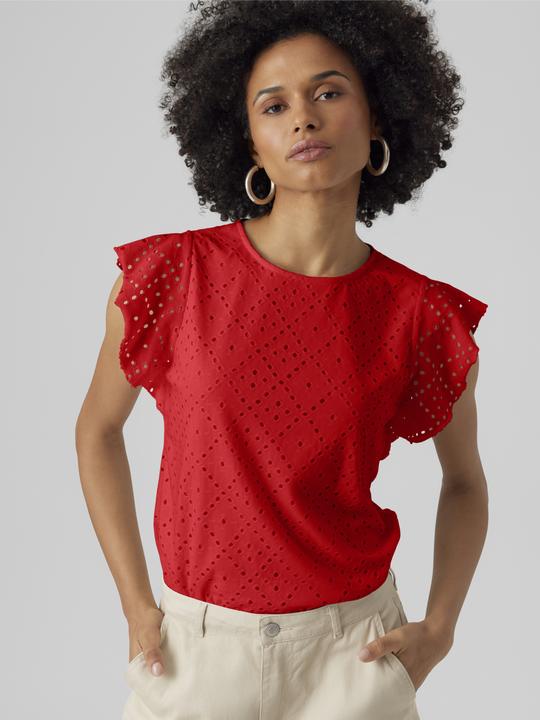 Actual product image Vero Moda Vmtassa Sl Frill Top Noos (S)