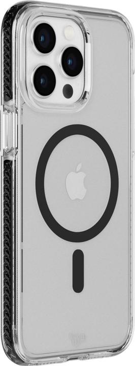 Actual product image tech21 EvoCrystal Case MagSafe for iP 15 Pro Max Black Titanium (Apple iPhone 15 Pro Max)