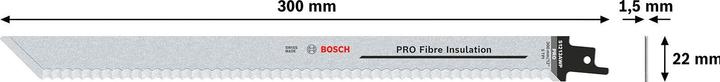 Produktbild Bosch Professional Zubehör PRO Fibre Insulation S1213AWP Blatt