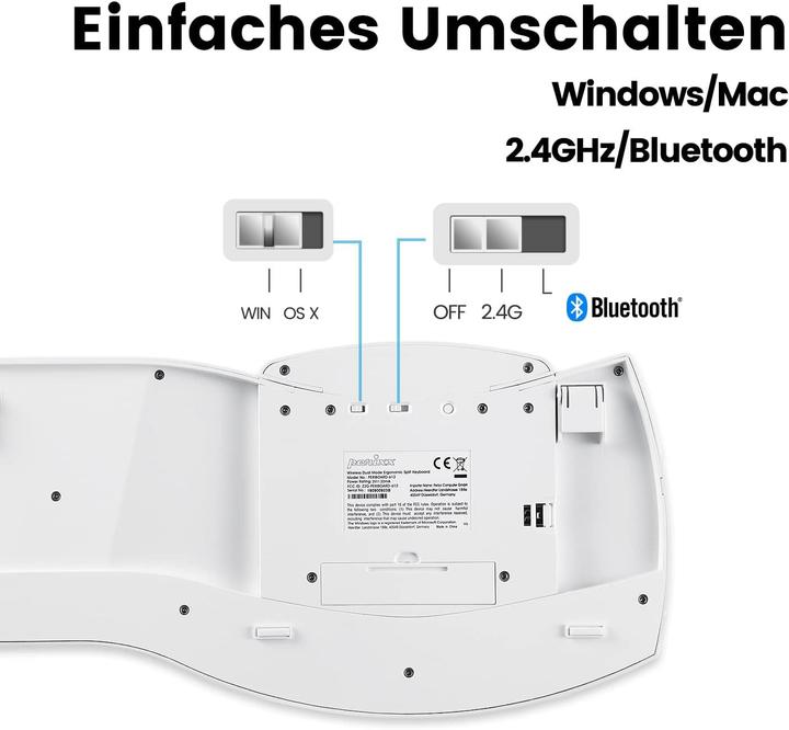 Actual product image Perixx Periboard-612W (DE, Wireless)
