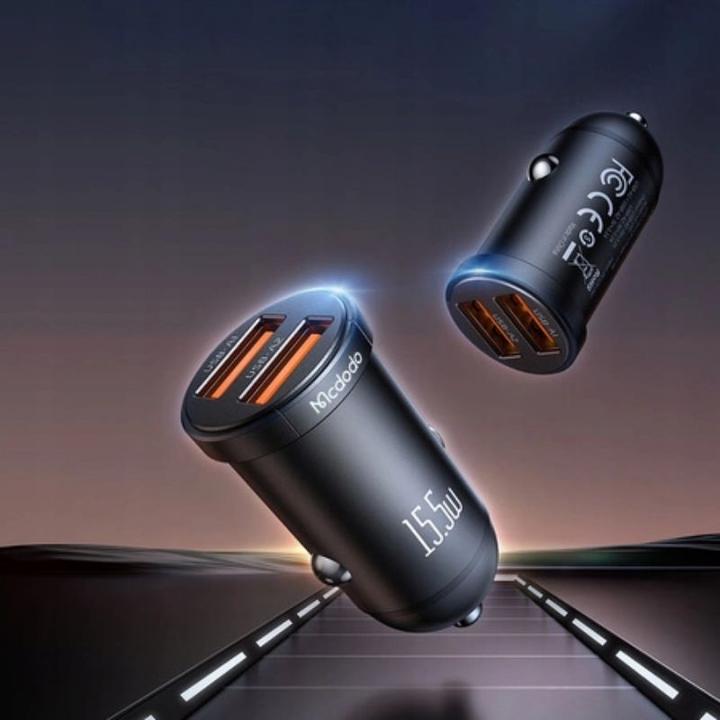 Image du produit Mcdodo CC-2950 chargeur de voiture, 2x USB, 15.5W (noir)