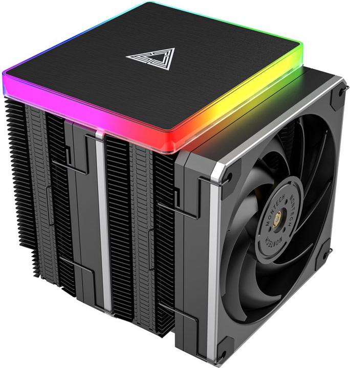 Produktbild Montech Metal DT24 Premium CPU-Kühler, ARGB, 2x120mm (158 mm)