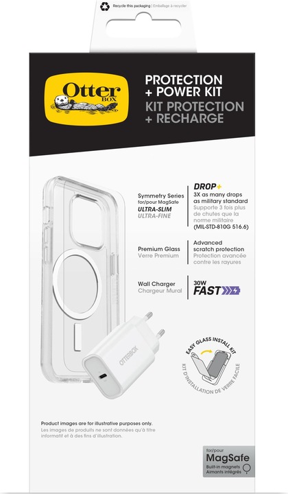 Produktbild OtterBox Protection + Power KIT - Starter Kit (Apple iPhone 16)