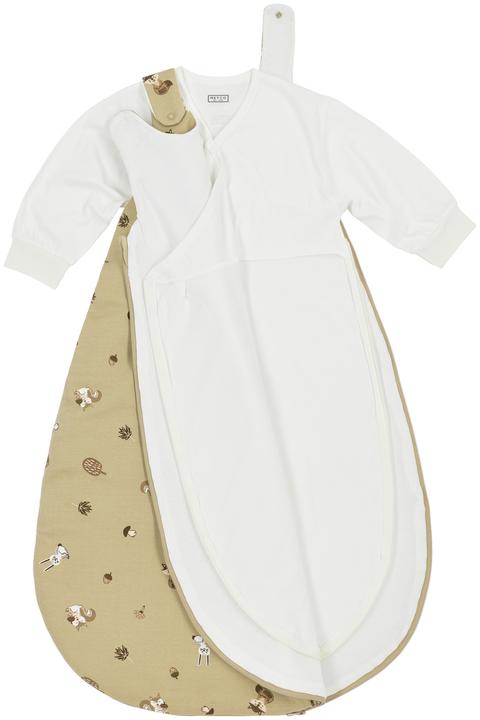Produktbild Meyco Schlafsack Jersey 2-tlg 50/56 Forest Animals (56 cm, 2.5 TOG, Sommer, Winter, Herbst, Frühling)