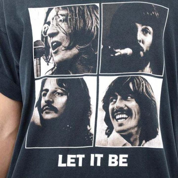 Actual product image Amplified Let It Be Vintage Tshirt (XL)