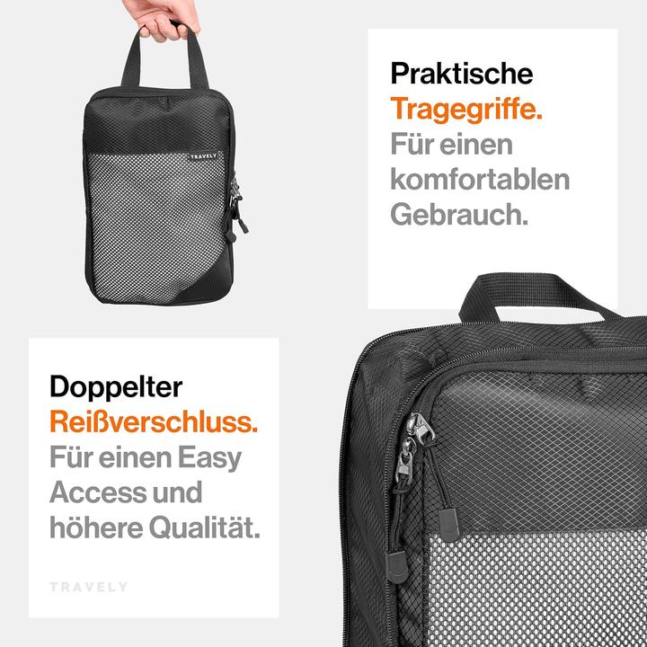 Produktbild Travely 5-teiliges Packwürfel-Set