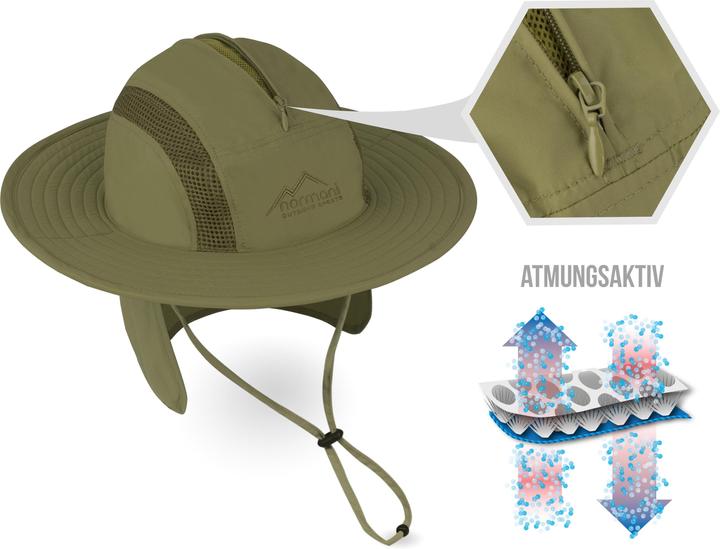 Image du produit Normani Chapeau de brousse Nouvelle-Zélande (XXL)