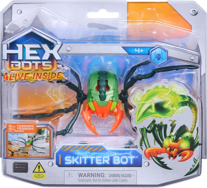 Actual product image Hexbots HEX interactive toy Skitter Bot