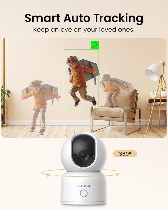 Actual product image Zosi 360° Überwachungskamera