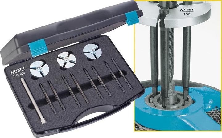 Produktbild HAZET Kugellager Abzieher Satz 1778-3/40 ∙ Anzahl Werkzeuge: 40