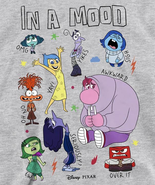 Produktbild Inside Out In A Mood Kapuzenpullover (140, 146)