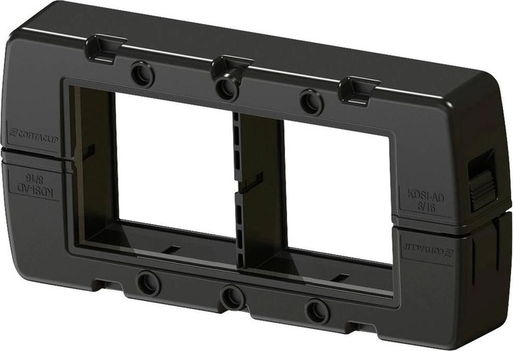Actual product image Conta-Clip KDSI-SR 8/16 BK Cable bushing Polyamide 6.6 Black 1 pc. (Cable conduit, 12.60 cm)