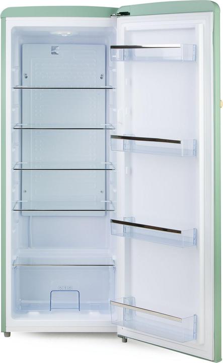 Produktbild Domo Retro lednice bez mrazáku - zelená - DO91710R (225 l)