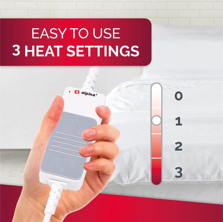 Actual product image alpina Electric electric blanket (150 x 80 cm)