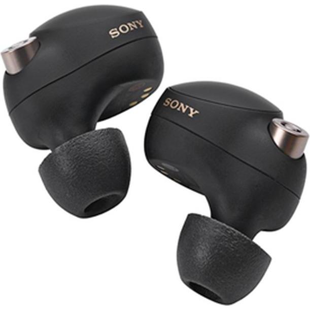 Comply Truegrip Pro (TW-200-C) - Sony Brand Tracked Option Mixed (35-42334-11) (WF-1000xm3, WF-1000XM4), Cuscinetti per cuffie, Nero