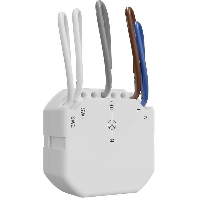 Satel, Interruttore luce, BE WAVE Drahtloser Lichtdimmer 230 V AC (Einbaugerät ADC-200)