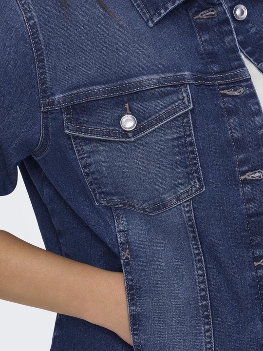Produktbild Only V-Ausschnitt Jacke Jeansjacke (48)