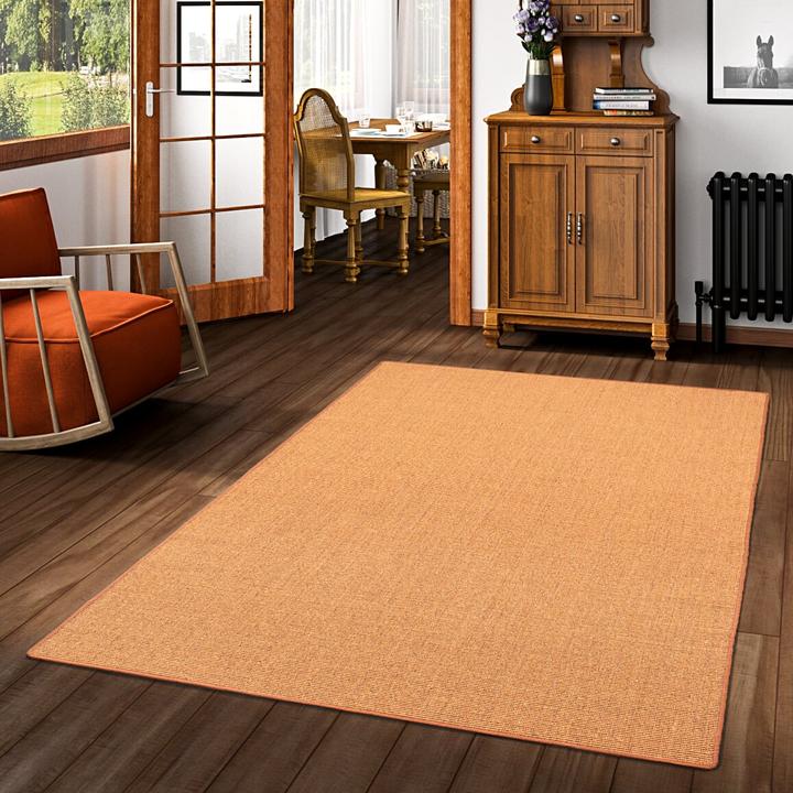 Image du produit Snapstyle Tapis en sisal naturel Classique - 9 coloris en 17 tailles (160 x 160 cm)