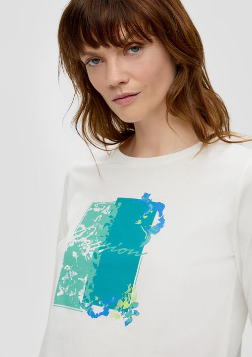 Produktbild s.Oliver T-Shirt Longsleeve mit Frontprint (42)
