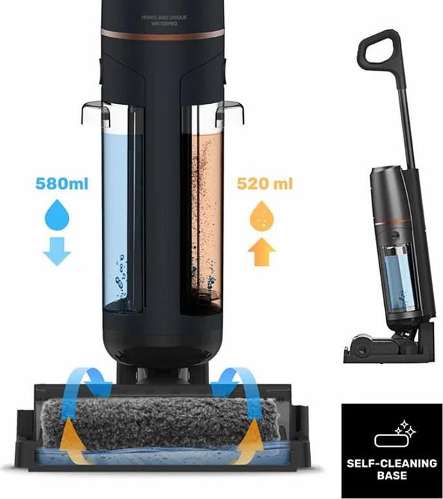 Actual product image Taurus Wet&Dry Homeland Unique cordless hoover WaterPro EST9489290L