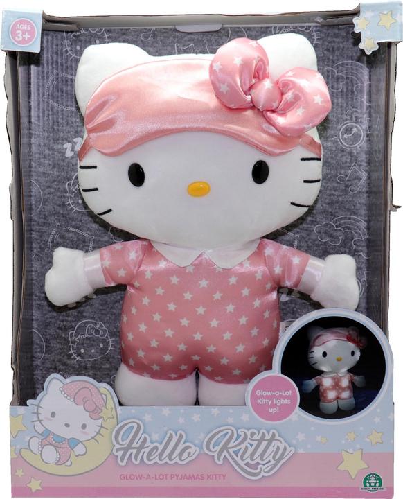 Actual product image Giochi Preziosi Hello Kitty - Luminous Plush Bedtime, 35 cm Plush with Light, Soft and Pleasant Composition and Wear (30 cm)