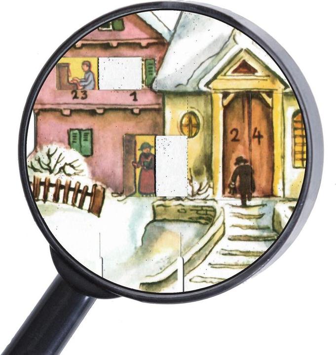 Actual product image Sellmer Kleine Stadt im Mondschein