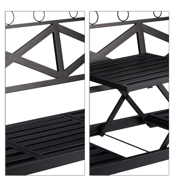 Actual product image Relaxdays Garden bench, 2 Seater