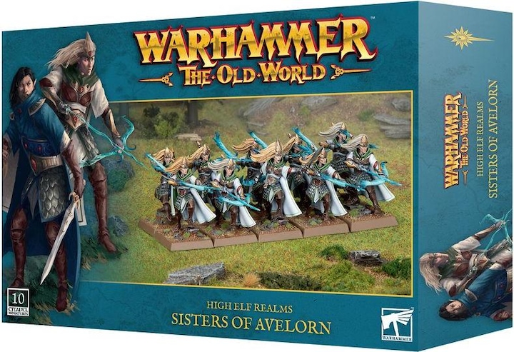 Productafbeelding Games Workshop Warhammer ToW - Royaumes des Hauts Elfes : Soeurs D'Avelorn (Plastic)