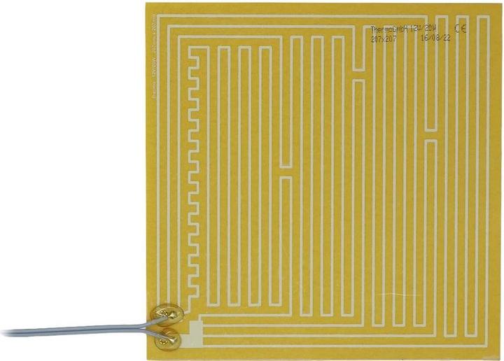 Actual product image Thermo Polyester heating foil 12 V 20 W L x W 207 mm (Heating foil)
