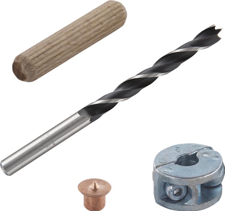 Actual product image wolfcraft 1 Dowel set 28 pcs ø8mm (1 pcs.)